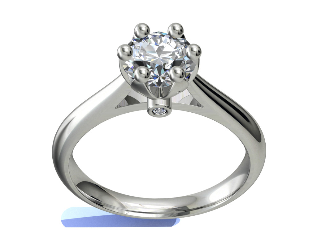 ArtStation JEWELRY ENGAGEMENT RING STL FILE FOR DOWNLOAD AND PRINT 3D